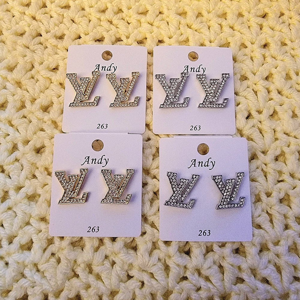 Stylish Goldtone Earrings